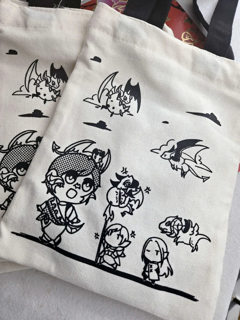 FFXIV: Year of the Dragon tote bag