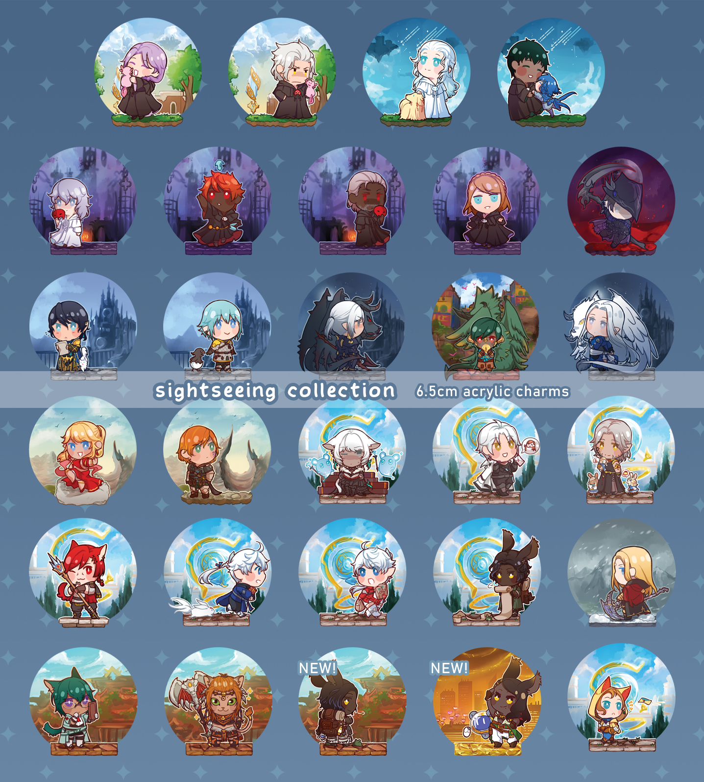 FFXIV: Sightseeing charms